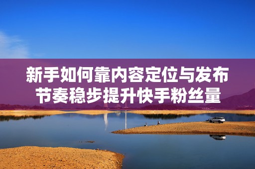 新手如何靠内容定位与发布节奏稳步提升快手粉丝量