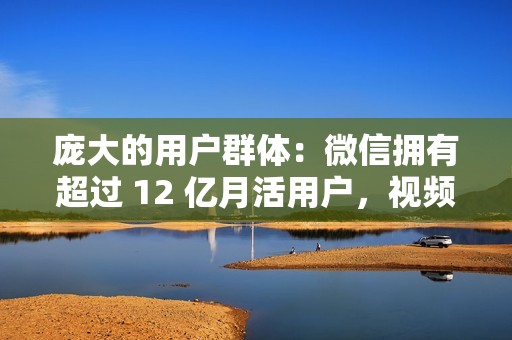 庞大的用户群体：微信拥有超过 12 亿月活用户，视频号依托微信平台，拥有巨大的流量入口。