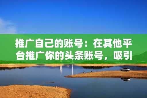 推广自己的账号：在其他平台推广你的头条账号，吸引更多粉丝关注。