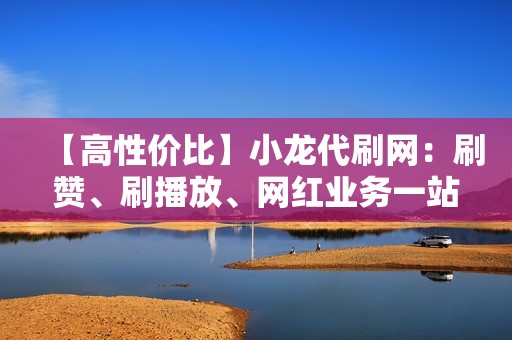 【高性价比】小龙代刷网：刷赞、刷播放、网红业务一站式平台