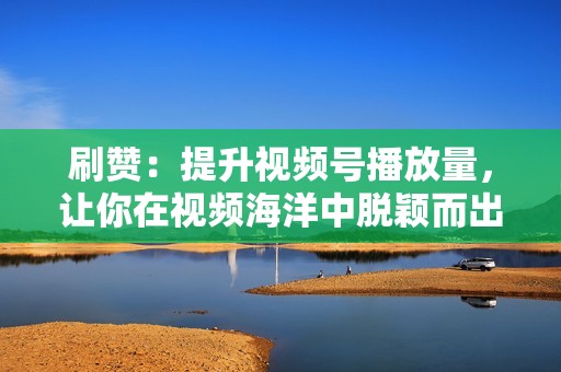 刷赞：提升视频号播放量，让你在视频海洋中脱颖而出