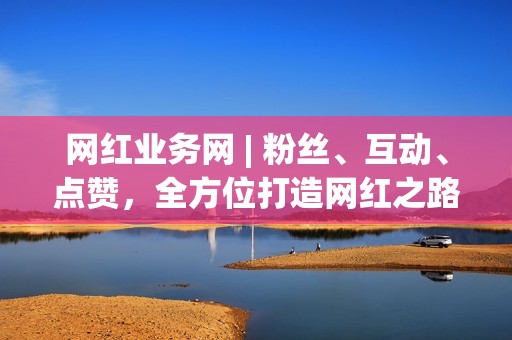 网红业务网 | 粉丝、互动、点赞，全方位打造网红之路