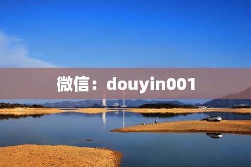 微信：douyin001